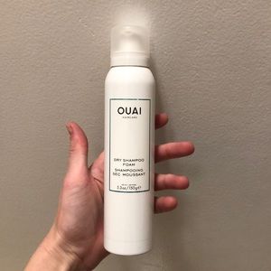 OUAI dry shampoo foam